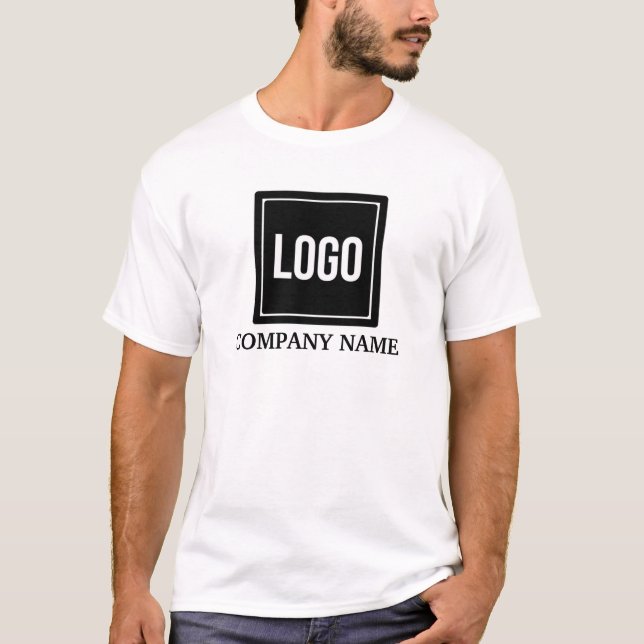 ANPASSAD LOGO/TEXT T SHIRT (Framsida)