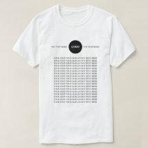 Anpassad logotext T-Shirt