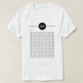 Anpassad logotext T-Shirt