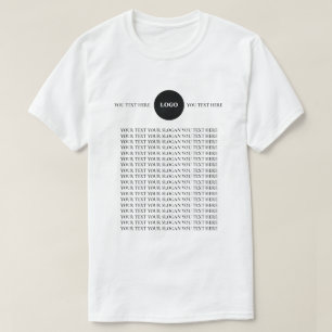 Anpassad logotext T-Shirt