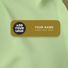 Anpassad logotyp Anställd Personal Namnskylt Namnbricka