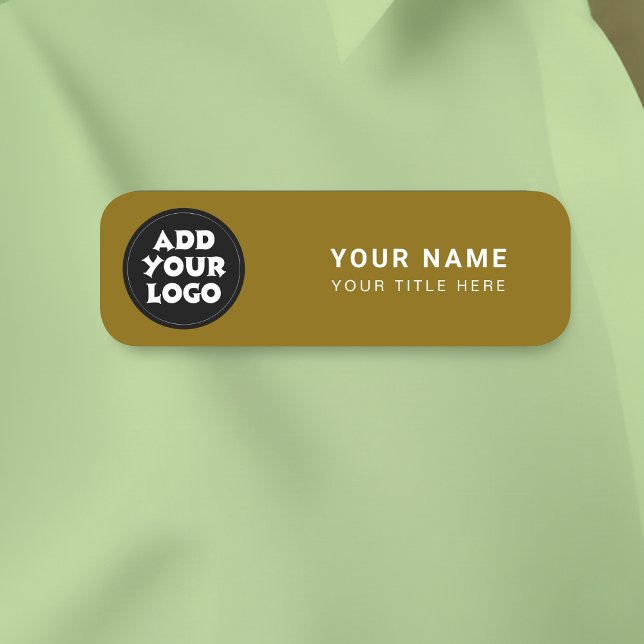 Anpassad logotyp Anställd Personal Namnskylt Namnbricka (Skapare uppladdad)
