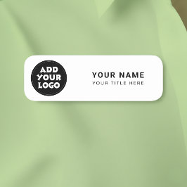 Anpassad logotyp Anställd Personal Namnskylt Namnbricka