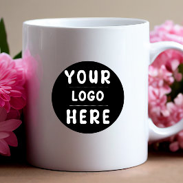 Anpassad logotyp eller bild för företag jumbo mugg