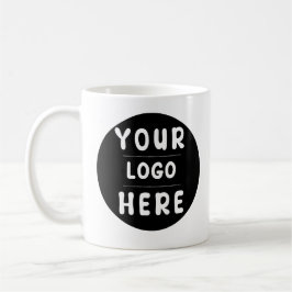 Anpassad logotyp eller bild för företag kaffemugg