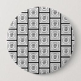 Anpassad logotyp eller bild i ett upprepande mönst knapp