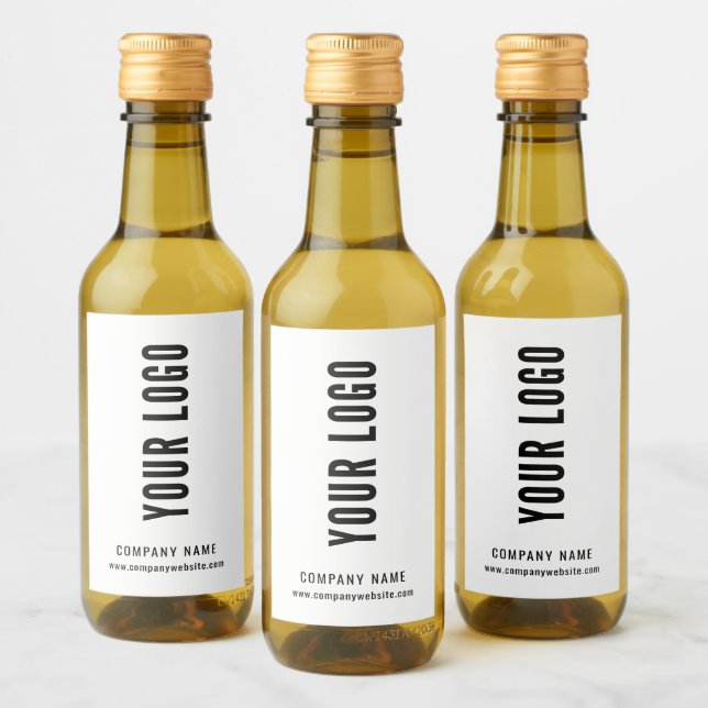 Anpassad logotyp för evenemangsreklam vinetikett (Flaskor)