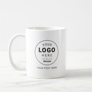 Anpassad logotyp för företag kaffemugg
