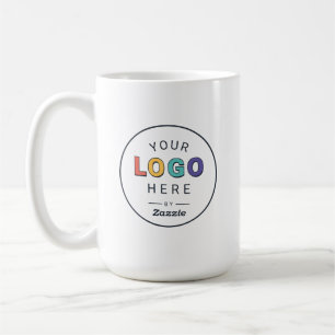 Anpassad logotyp för företag kaffemugg