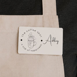Anpassad logotyp för kafé Modern minimalistisk des