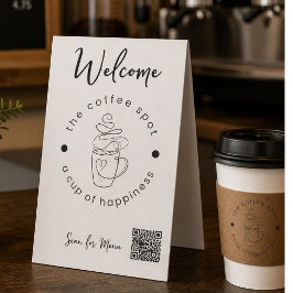 Anpassad logotyp för kafé Modern minimalistisk des