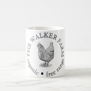 Anpassad logotyp för marknadsföring av gårdsverksa kaffemugg