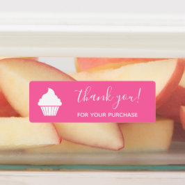 Anpassad Logotyp för Shock rosa för inköp Klistermärke