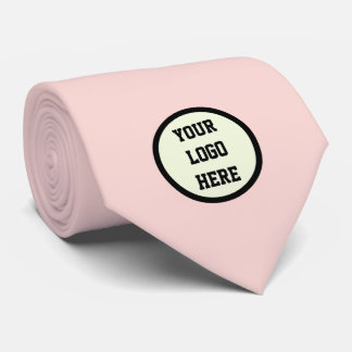 Anpassad logotyp Företag Rosa Företagskorporation Slips