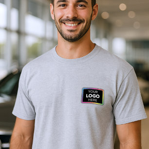 Anpassad logotyp företagsuniform T-shirt