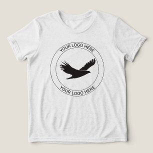 Anpassad logotyp här Familjefoto Sportlag logotyp T Shirt