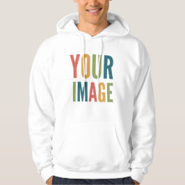 Anpassad logotyp här | Lägg till din egen design Hoodie