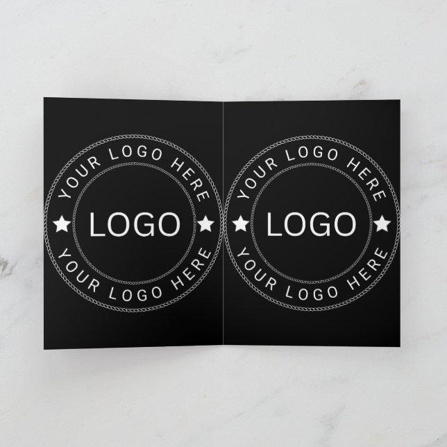 Anpassad logotyp kort (Inuti)