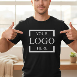 Anpassad logotyp | Lägg till ditt eget företagsvar T Shirt