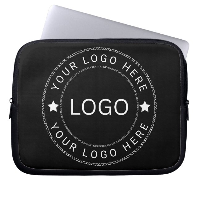 Anpassad logotyp  laptop fodral (Framsidan)