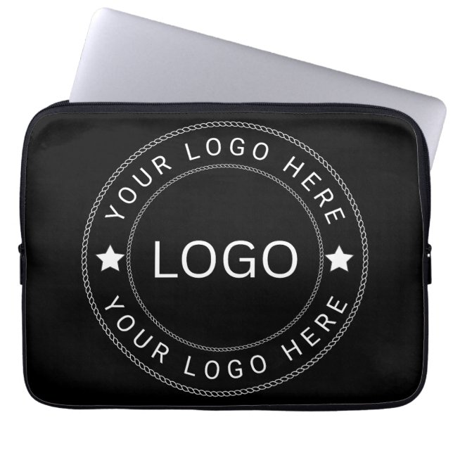 Anpassad logotyp laptop fodral (Framsidan)
