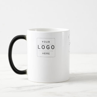 Anpassad logotyp magisk mugg