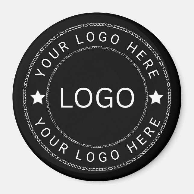 Anpassad logotyp magnet (Framsidan)