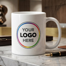 Anpassad logotyp Märkt kaffemugge | Företagsmateri