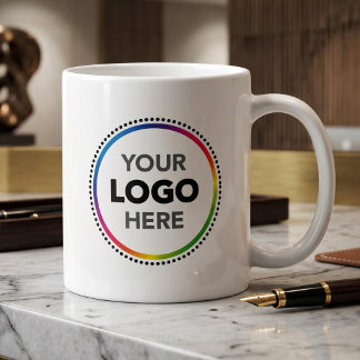 Anpassad logotyp Märkt kaffemugge | Företagsmateri Kaffemugg