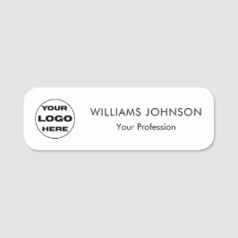 Anpassad logotyp medarbetar Namn Märke Badge Namnbricka