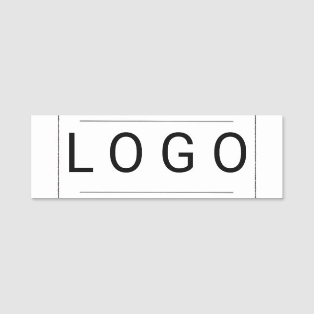 Anpassad logotyp namnbricka (Framsida)
