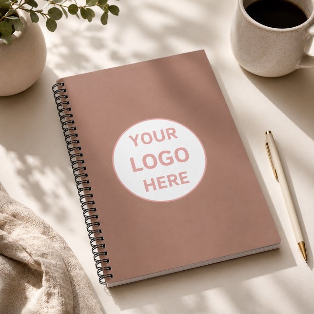 Anpassad logotyp professionell verksamhet anteckningsbok (Custom Logo Professional Business Notebook)
