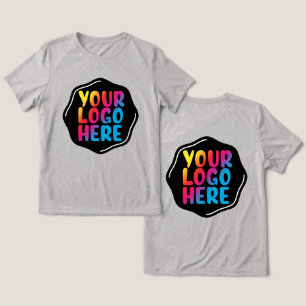 Anpassad logotyp Promotional Shirt Business pers T