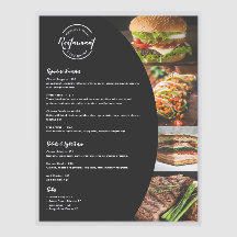 Anpassad logotyp QR-kod Matmeny Restaurang
