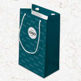 Anpassad logotyp Tack-mönster turkos