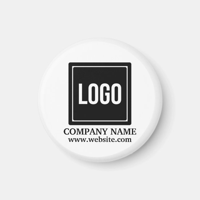 Anpassad logotyp/text Totebag Magnet (Framsidan)