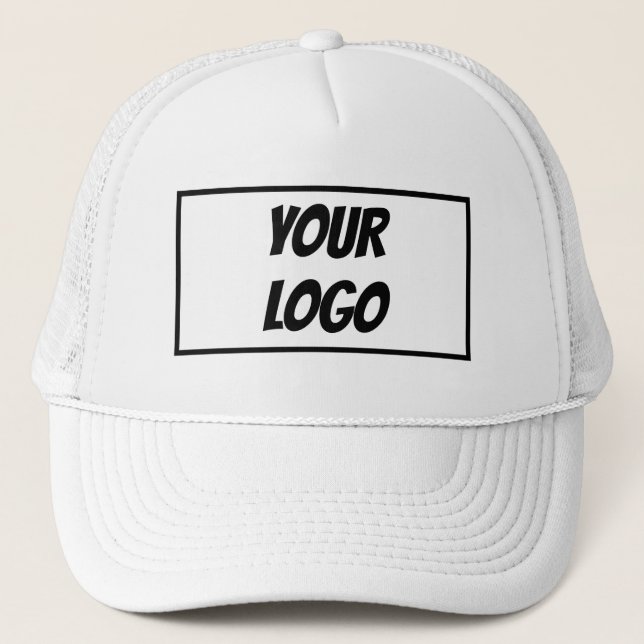 Anpassad Logotyp Trucker Hatt Keps (Framsida)
