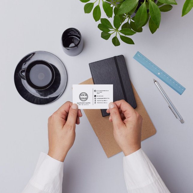 Anpassad logotyp visitkort (Custom Logo Business Card)