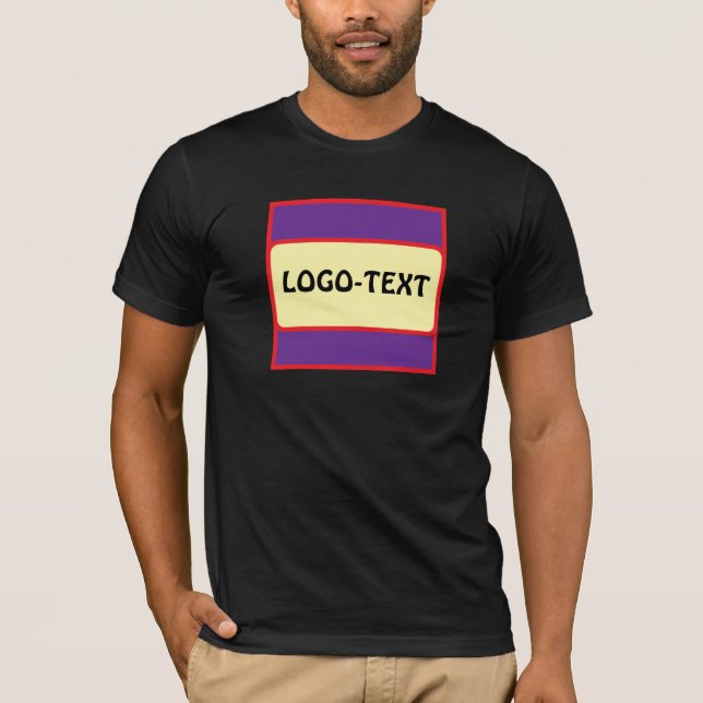 Anpassad logotypfärgblandning t shirt (Framsida)