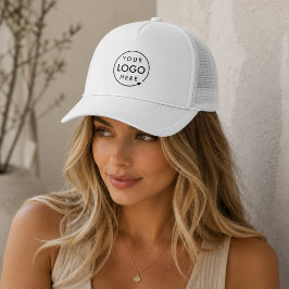 Anpassad logotypkeps | Business Team Mesh Trucker Keps