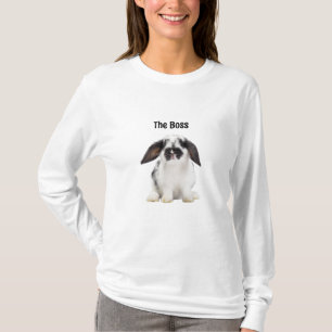 Anpassad Lop Ear Rabbit Shirt T
