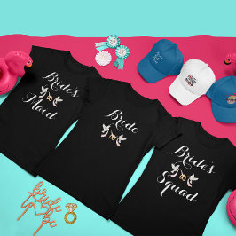 Anpassad Lovey Dovey Ogift Brudens Syster/Skvaller T Shirt