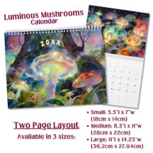 Anpassad Lysande Psykedelisk Svamp