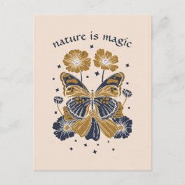 ANPASSAD MAGISK FJÄRIL VÄLKOMSTKORT VYKORT