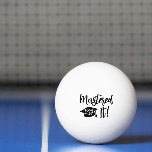 Anpassad magisterexamen examen övervunnen pingisboll (Netto)