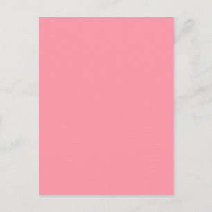 Anpassad mall för Bubblegum Rosa Trend Färg Vykort