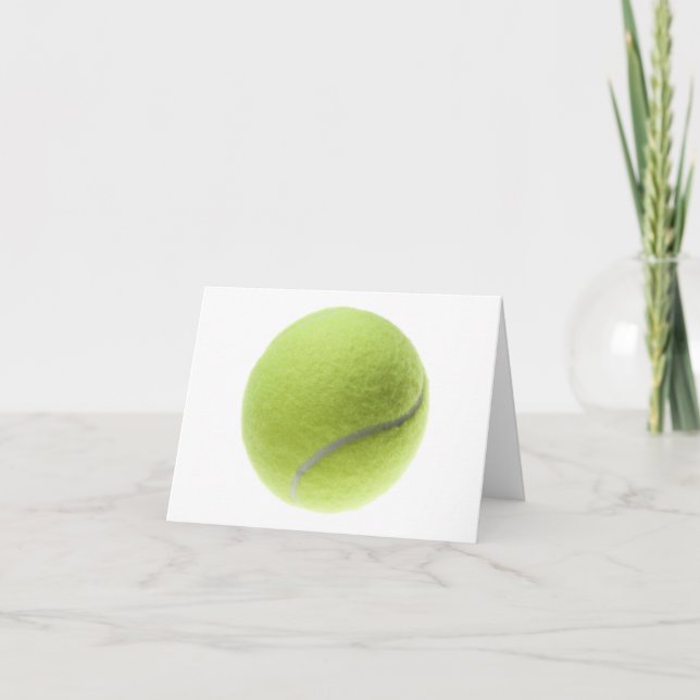 Anpassad mall för gult Tennis Boll (Framsida)