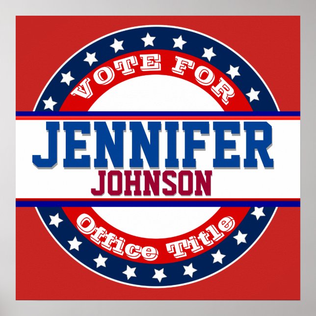 Anpassad mall för Kampanj Poster (Framsidan)