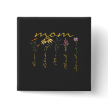 Anpassad mamma barn namn blomma