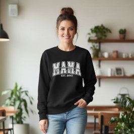 Anpassad Mamma Est.År Personlig Mamman Etablerad T Shirt